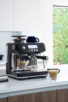 Sage The Barista Pro Espresso Machine Black Truffle - Character Coffee Roasters